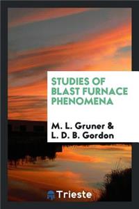 Studies of Blast Furnace Phenomena