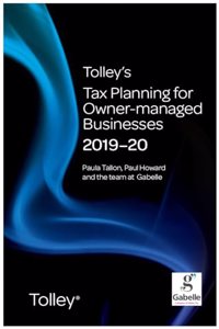 TOLLEYS TAX PLANNING FOR OWNERMANAGED BU