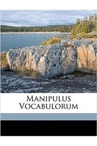 Peter Levin Manipulus Vocab Eetso: C 27 C