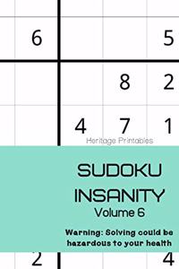 Sudoku Insanity Volume 6