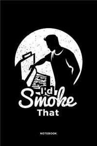 Grilling and BBQ Art Graphic Notebook