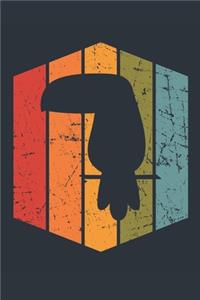 Retro Toucan Notebook - Gift for Toucan Lovers - Vintage Toucan Journal - Toucan Diary for Boys and Girls