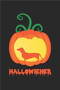 Dachshund Journal - Dachshund Notebook - Halloween Gift for Dachshund Lovers