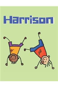 Harrison Personalized Sketchbook Journal Notebook