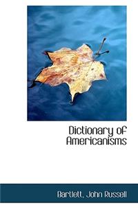 Dictionary of Americanisms