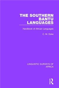 The Southern Bantu Languages