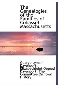 The Genealogies of the Families of Cohasset Massachusetts