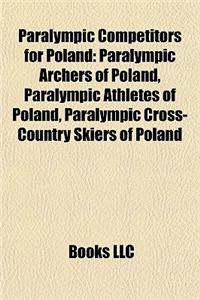 Paralympic Competitors for Poland