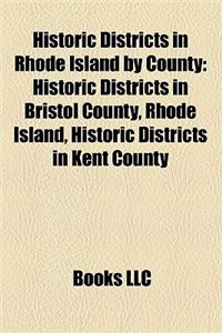 Historic Districts in Rhode Island by County