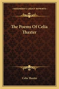 The Poems Of Celia Thaxter