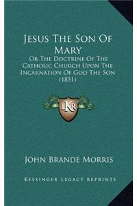 Jesus the Son of Mary: Or the Doctrine of the Catholic Church Upon the Incarnation of God the Son (1851)