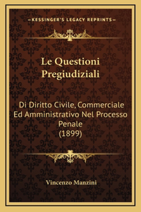 Questioni Pregiudiziali