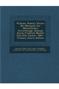 Wilhelm Weber's Werke