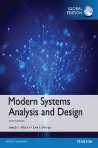 Modern Systems Analysis and Design, Global Edition