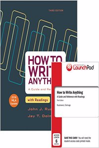 How to Write Anything with Readings with 2016 MLA Update