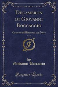 Decameron Di Giovanni Boccaccio, Vol. 5