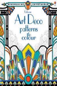 Art Deco Patterns to Colour