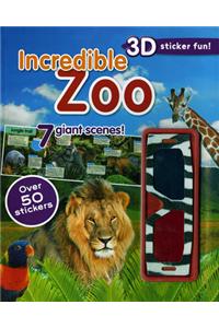 Incredible Zoo 3D Sticker Fun!
