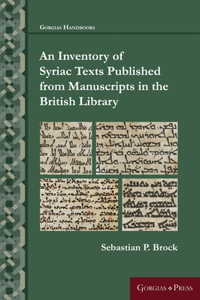 Inventory of Syriac Texts Published from Manuscripts in the British Library