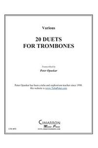 20 Duets for Trombone