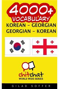 4000+ Korean - Georgian Georgian - Korean Vocabulary