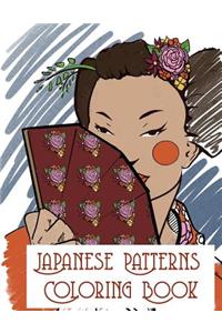 Japanese Patterns Coloring Book