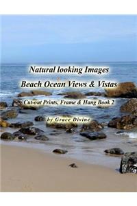 Natural Looking Images Beach Ocean Views & Vistas Cut-out Prints, Frame & Hang Book 2