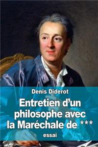 Entretien d'un philosophe avec la Maréchale de ***