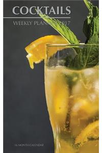 Cocktails Weekly Planner 2017