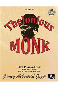 Jamey Aebersold Jazz -- Thelonious Monk, Vol 56