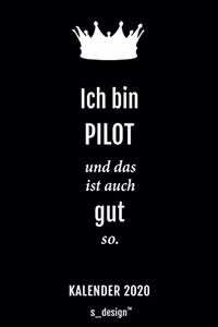 Kalender 2020 für Piloten / Pilot / Pilotin