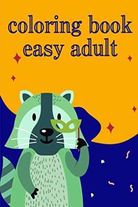 Coloring Book Easy Adult