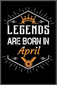 legends are born in april