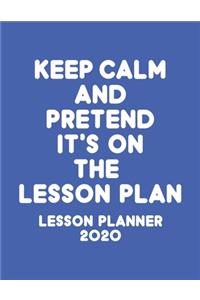 Lesson Planner 2020