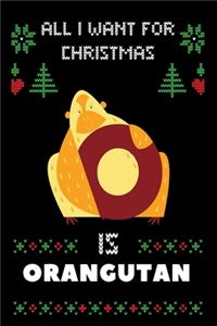 All I Want For Christmas Is Orangutans