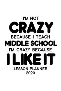 Lesson Planner 2020