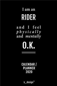 Calendar 2020 for Riders / Rider