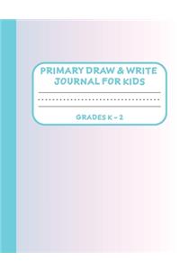 Primary Draw & Write Journal for Kids Grades K-2