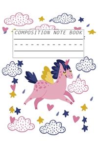 Unicorn Composition Notebook