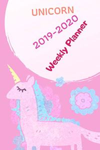Unicorn, 2019-2020 Weekly Planner