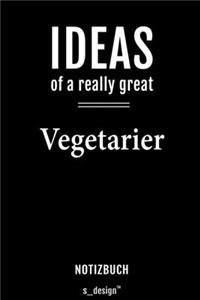 Notizbuch für Vegetarier