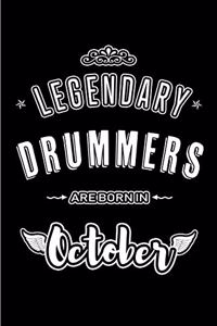 Legendary Drummers are born in October