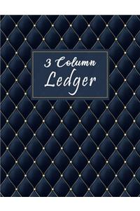 3 Column Ledger