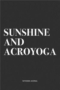 Sunshine And Acroyoga