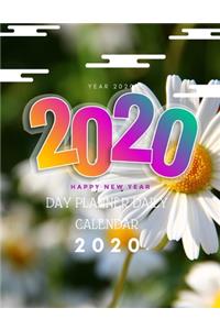 Day Planner Daily Calendar 2020 With 380 Pages