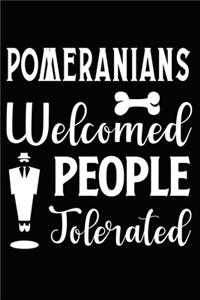 Pomeranians Welcomed People Tolerated