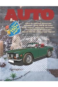 Libro da colorare Massa per bambino - Auto. Più di 50 auto