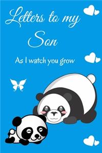Letters To My Son as I Watch You Grow