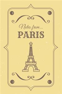 Notes from Paris