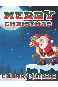 Merry Christmas Color By Numbers